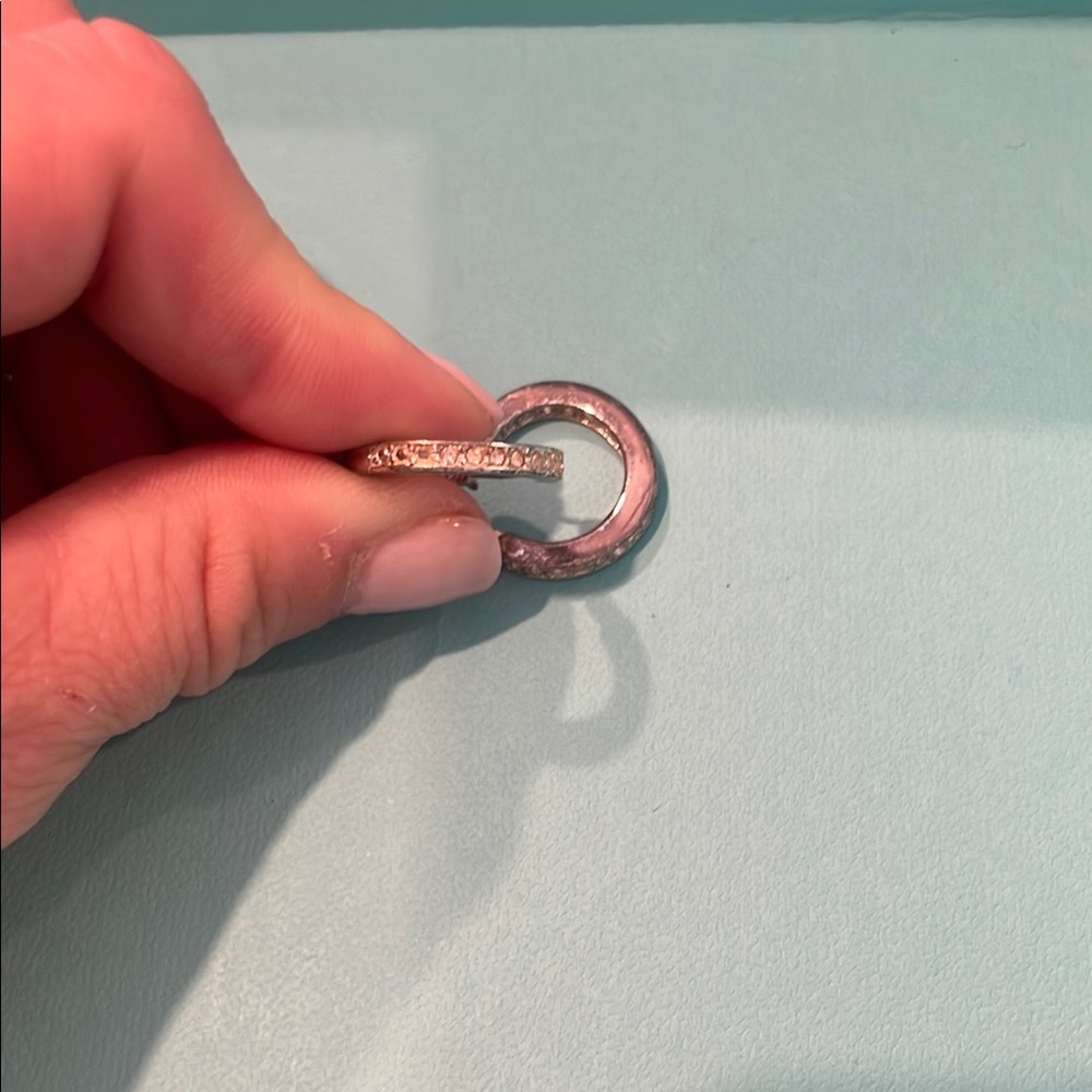Elegant Silver and Gold Women's Jewelry Piece